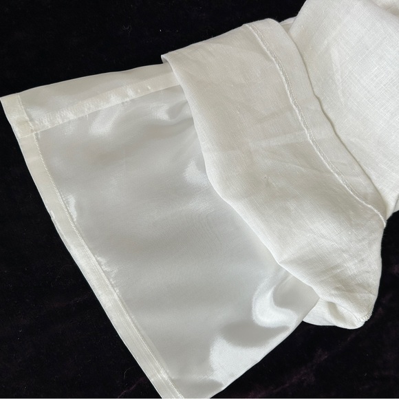 LINEN PANTS I.C. Collection by Connie.    NEW WITH TAGS - Picture 7 of 8